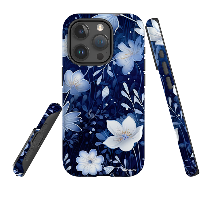iPhone Tough Case - Blue Nutberry