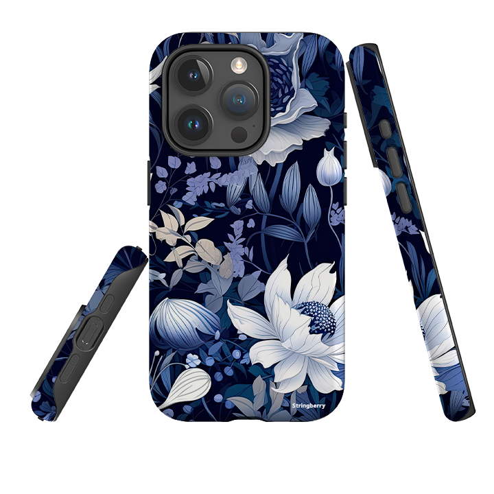 iPhone Tough Case - Blue Nutberry II