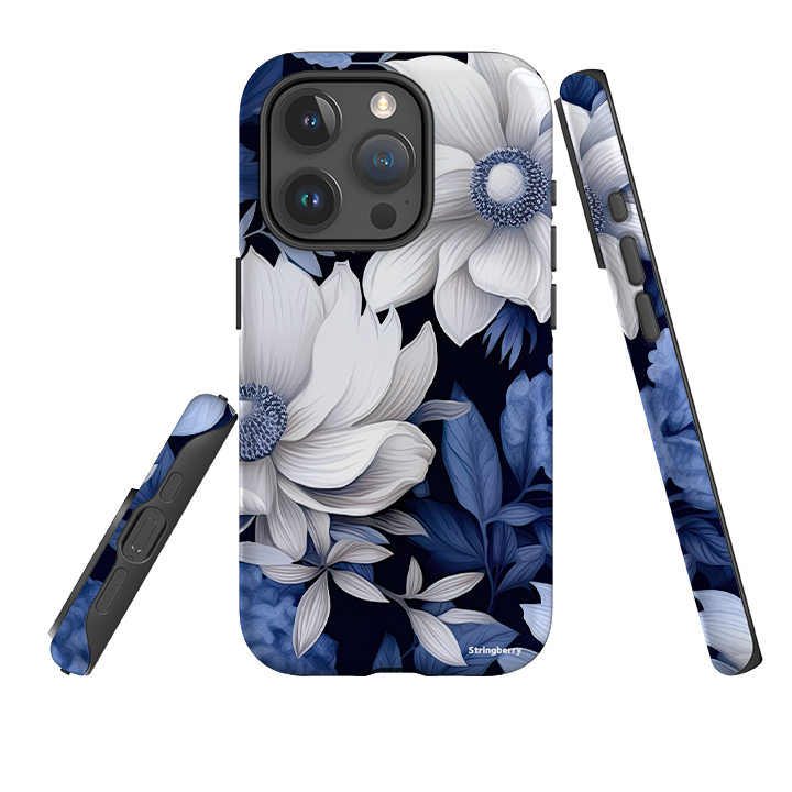 iPhone Tough Case - Blue Nutberry III
