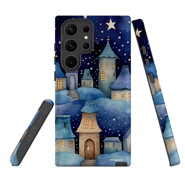 Samsung Tough Case - Blue Stars