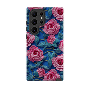 Samsung Tough Case - Blue Summer Roses