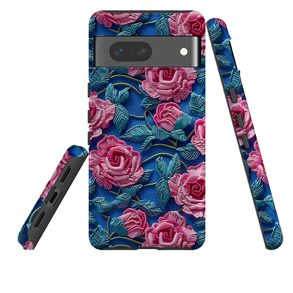 Google Tough Case - Blue Summer Roses