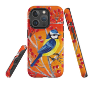 iPhone MagSafe Tough Case - Blue Tit By Tracey English