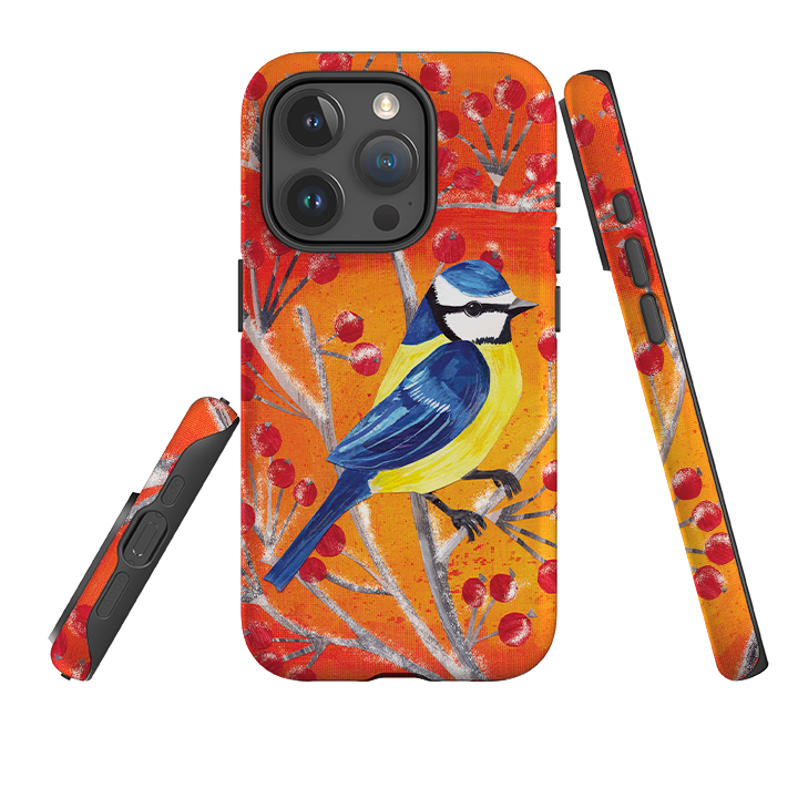 iPhone Tough Case - Blue Tit By Tracey English