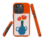 iPhone MagSafe Tough Case - Blue Vase