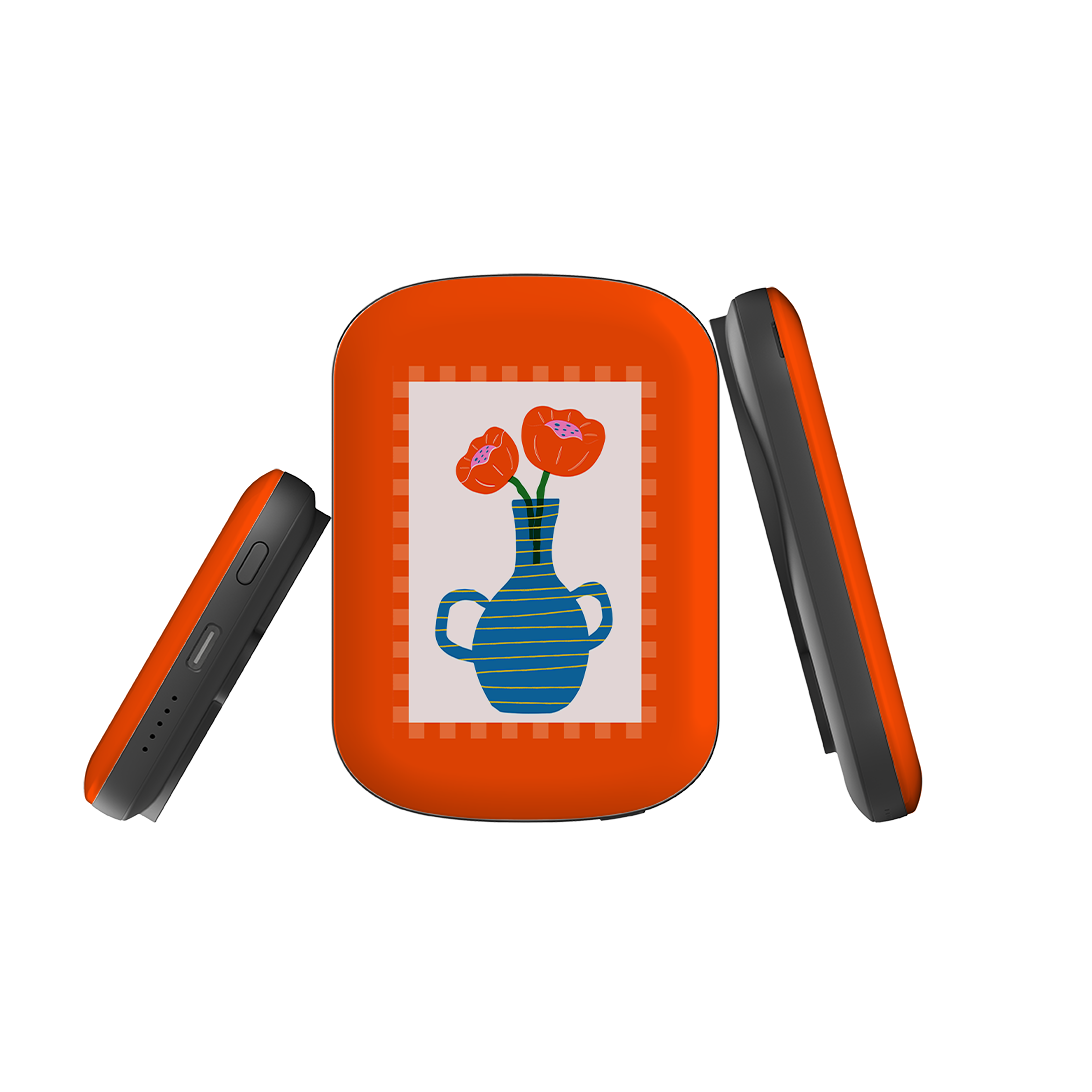 MagSafe Power Bank - Blue Vase