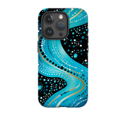 iPhone Tough Case -Blue Wave