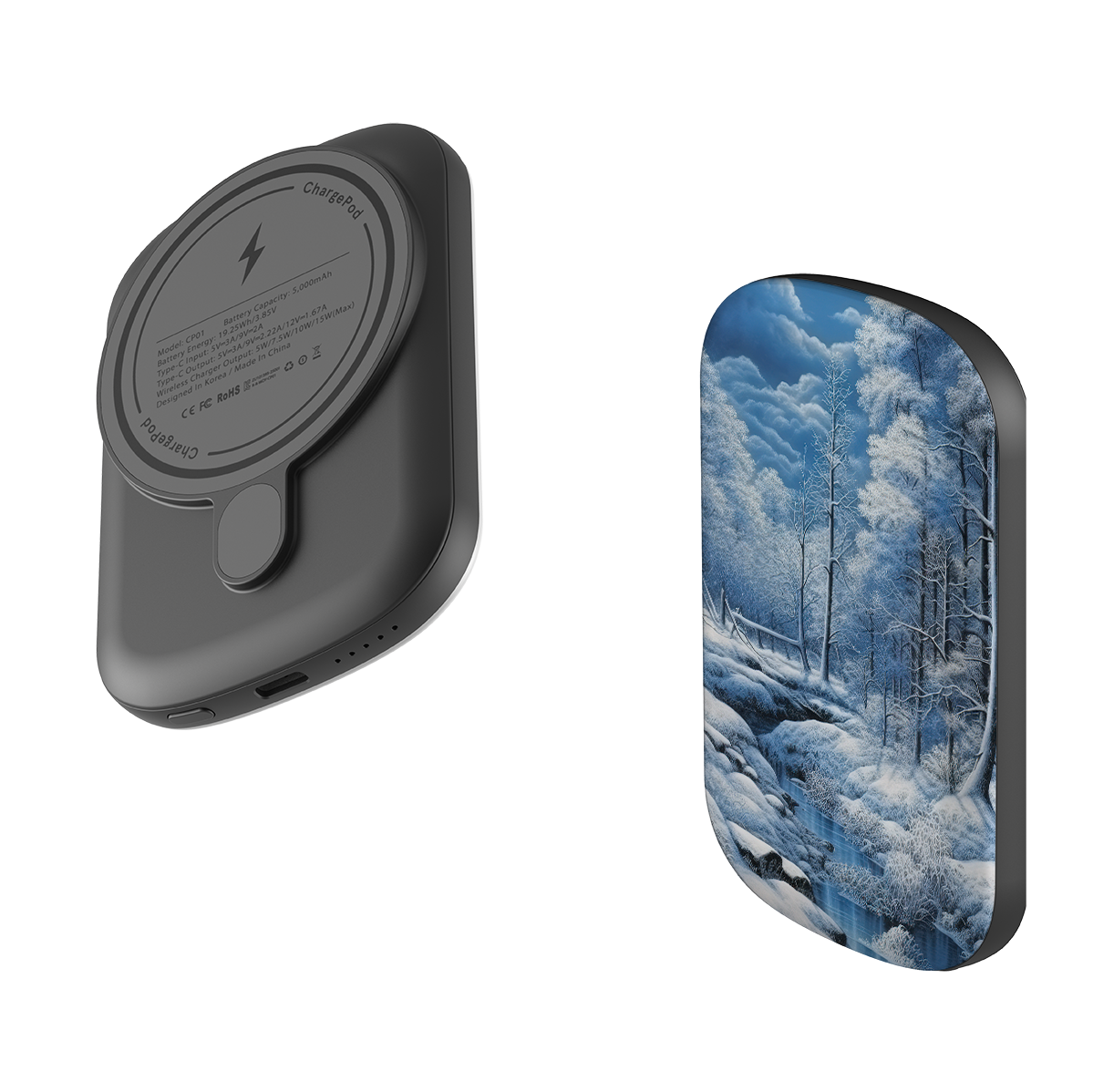 MagSafe Power Bank - Blue Winter