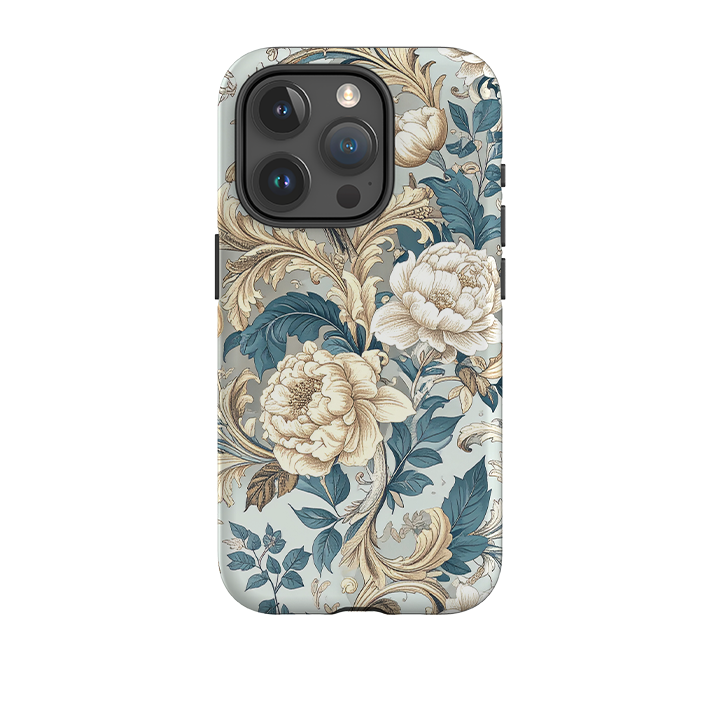 iPhone Case - Blue and Gold Summer