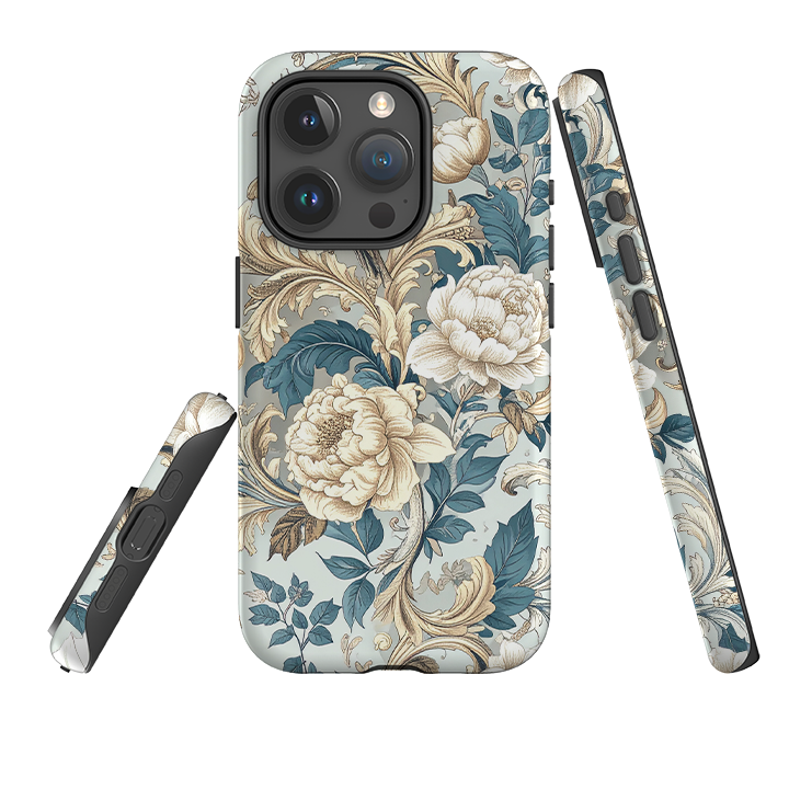 iPhone Case - Blue and Gold Summer