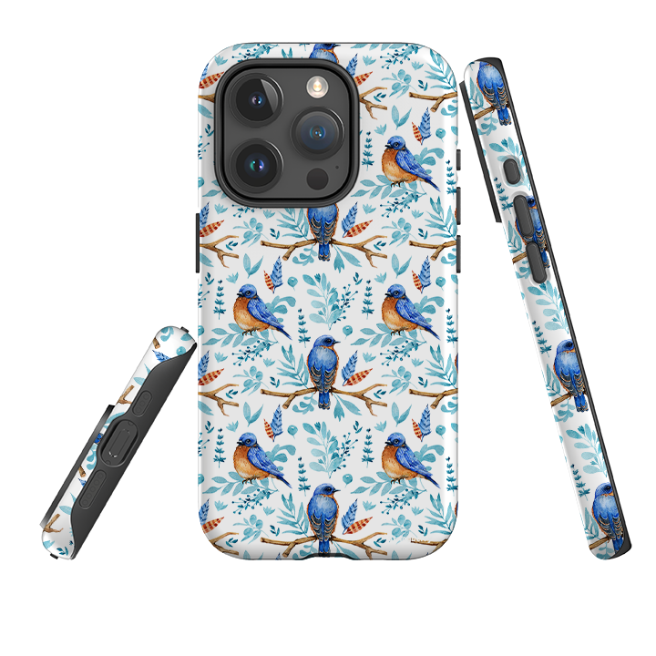 iPhone Tough Case - Bluebirds
