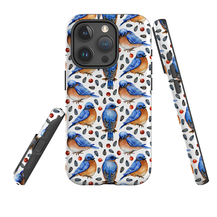 iPhone Tough Case - Bluebirds II