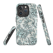 iPhone MagSafe Tough Case -  Blue Peonies