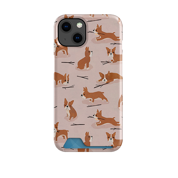 Boston Terrier By Katherine Quinn Case and Card Case