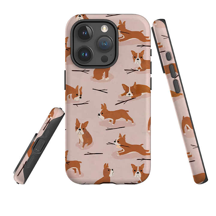 iPhone Tough Case - Boston Terrier By Katherine Quinn