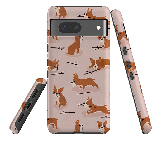 Google Tough Case -  Boston Terrier By Katherine Quinn