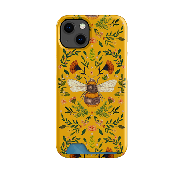 Botanical Bee Honey By Jade Mosinski Case and Card Case