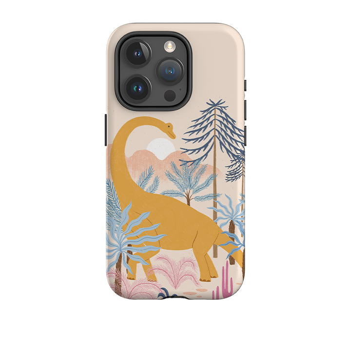 iPhone Tough Case - Brachiosaurus By Meghann Rader