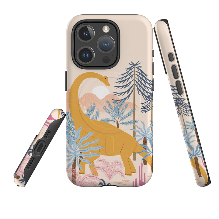 iPhone MagSafe Tough Case - Brachiosaurus By Meghann Rader