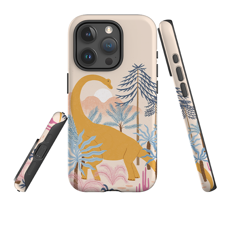 iPhone Tough Case - Brachiosaurus By Meghann Rader