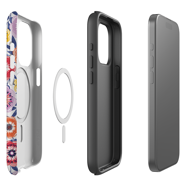 iPhone MagSafe Tough Case -  Bright Blooms I By Ali Brookes