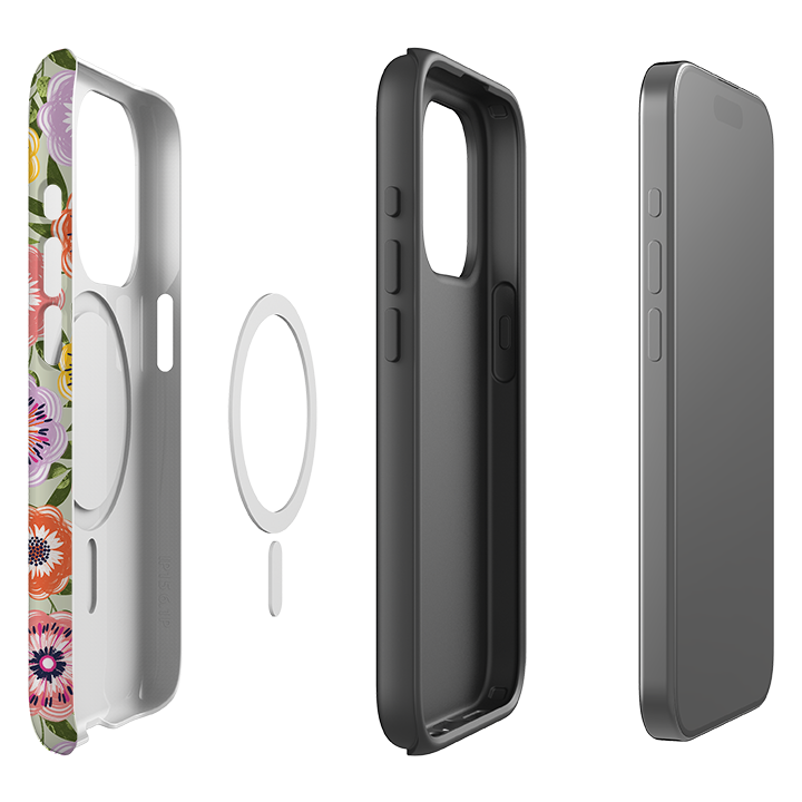 iPhone MagSafe Tough Case -  Bright Blooms II By Ali Brookes