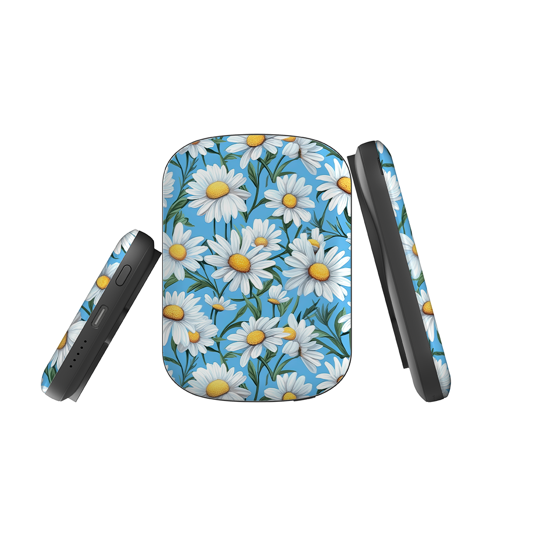 MagSafe Power Bank - Bright Daisies