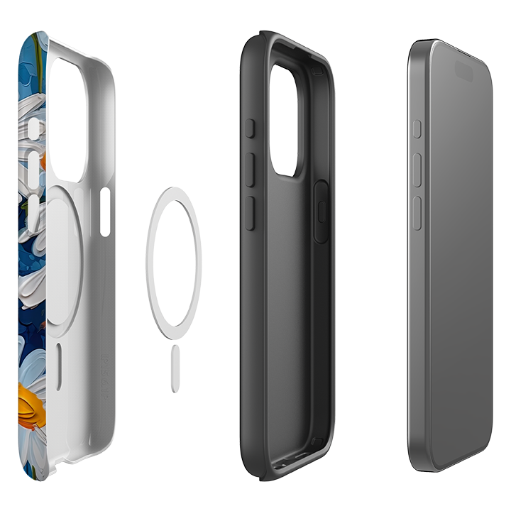 iPhone MagSafe Tough Case - Bright Daises II