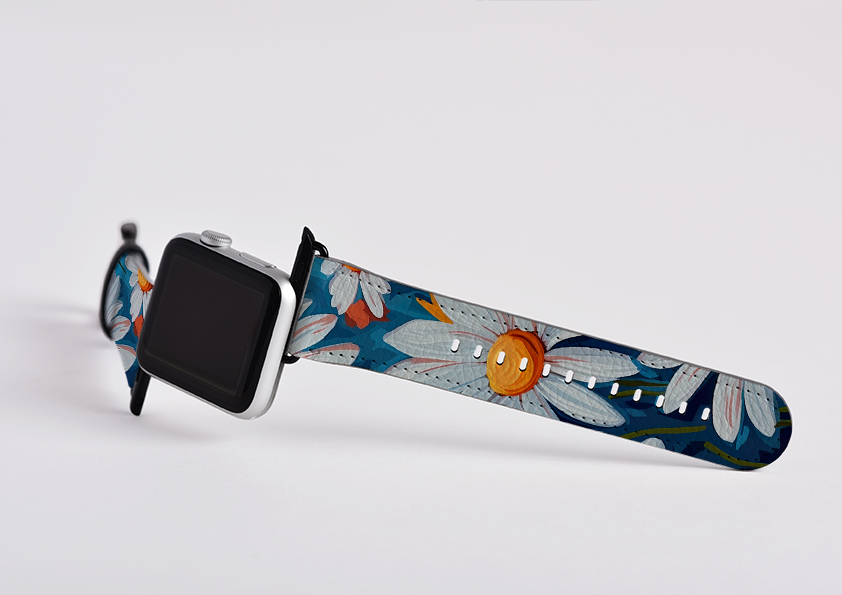 Bright Daisies III Apple Watch Strap