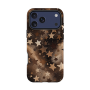 iPhone Tough Case - Bronze Galaxy Star