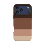iPhone Tough Case - Brown Gradient