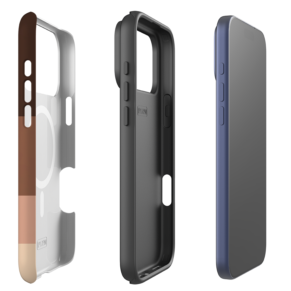 iPhone MagSafe Tough Case - Brown Gradient