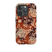 iPhone Tough Case - Brown Peonies