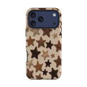 iPhone Tough Case - Brown Star