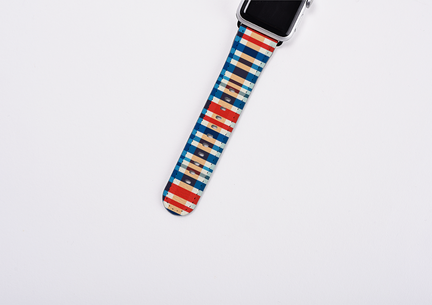 Budapest Gingham Apple Watch Strap