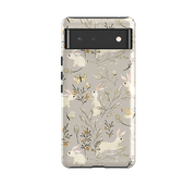 Google Tough Case -  Bunnies Grey By Katherine Quinn