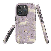 iPhone MagSafe Tough Case - Bunnies Mauve By Katherine Quinn