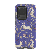 Samsung Tough Case - Bunnies Periwinkle By Katherine Quinn