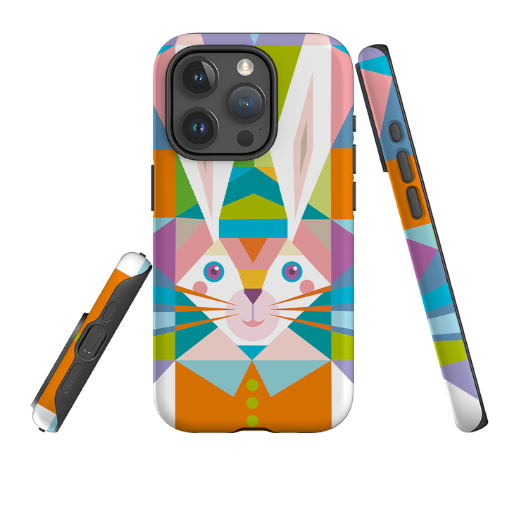 iPhone Tough Case - Bunny By Patternistas