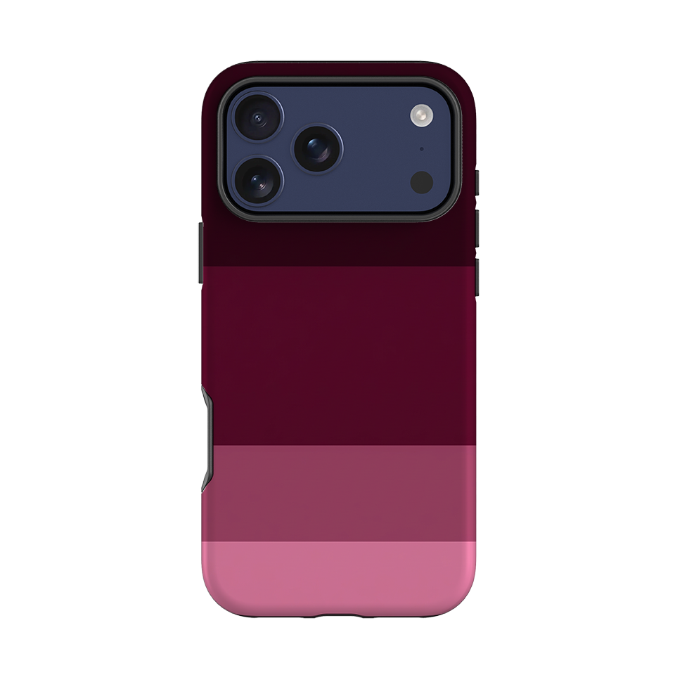 iPhone Tough Case - Burgundy Gradient