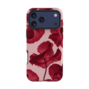 iPhone Tough Case - Burgundy Poppy