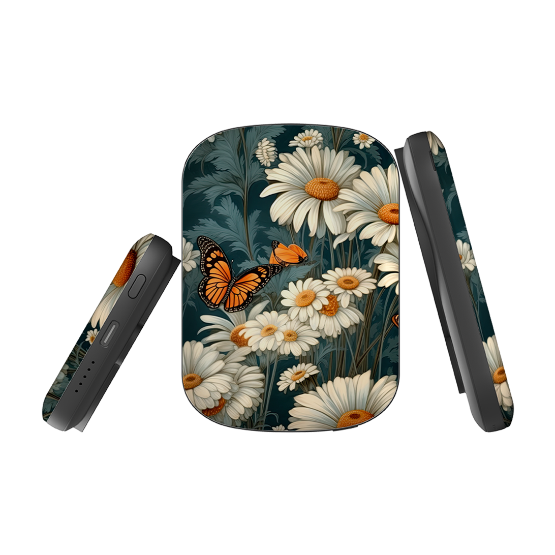 MagSafe Power Bank - Butterfly Daisies II