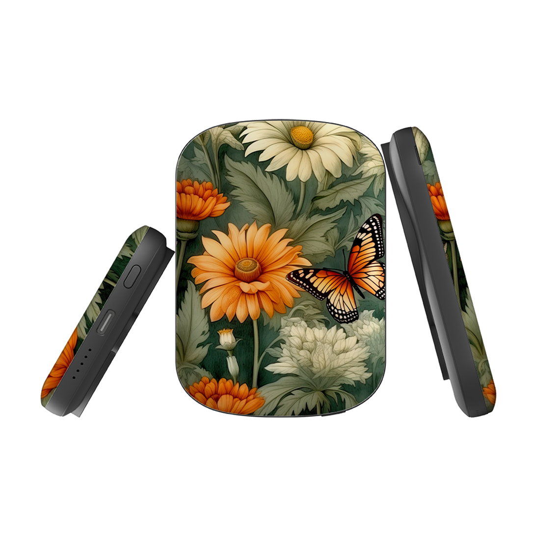 MagSafe Power Bank - Butterfly Daisies IV