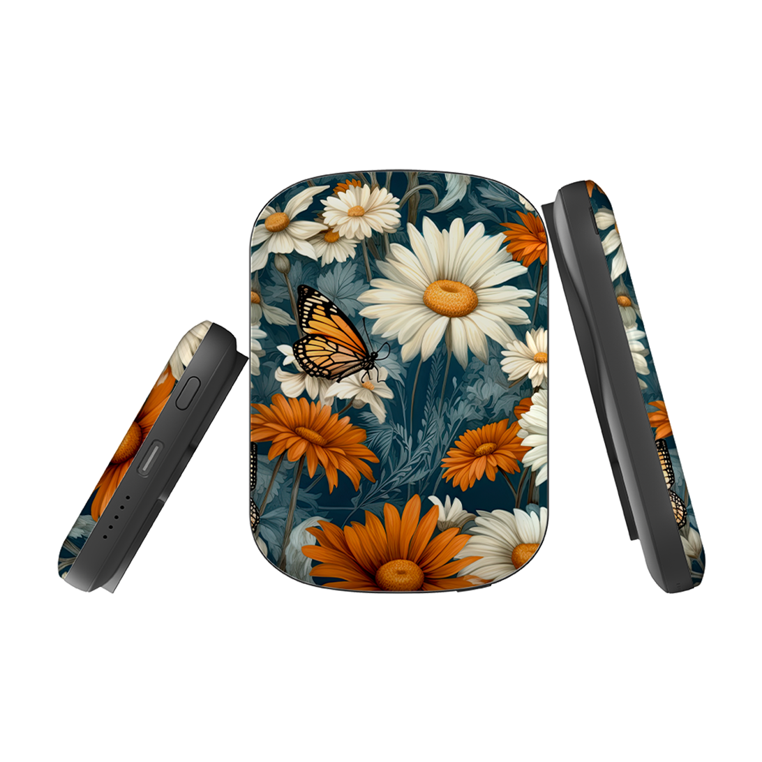 MagSafe Power Bank - Butterfly Daisies