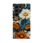 Samsung Tough Case - Butterfly Daisies