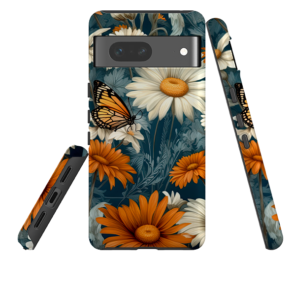 Google Tough Case - Butterfly Daisies