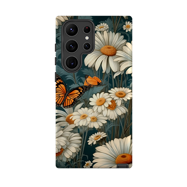 Samsung Tough Case - Butterfly Daisies II