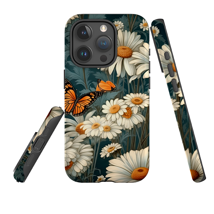 iPhone Case - Butterfly Daisies II