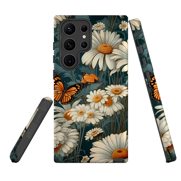 Samsung Tough Case - Butterfly Daisies II