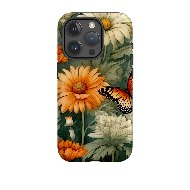 iPhone Case - Butterfly Daisies IV